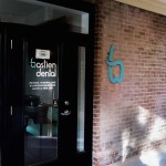 Image of the entrance door to our office