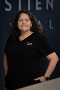 Smiling woman from our staff