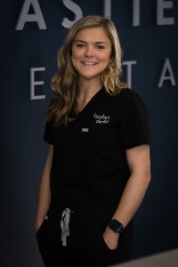 Smiling woman from our staff